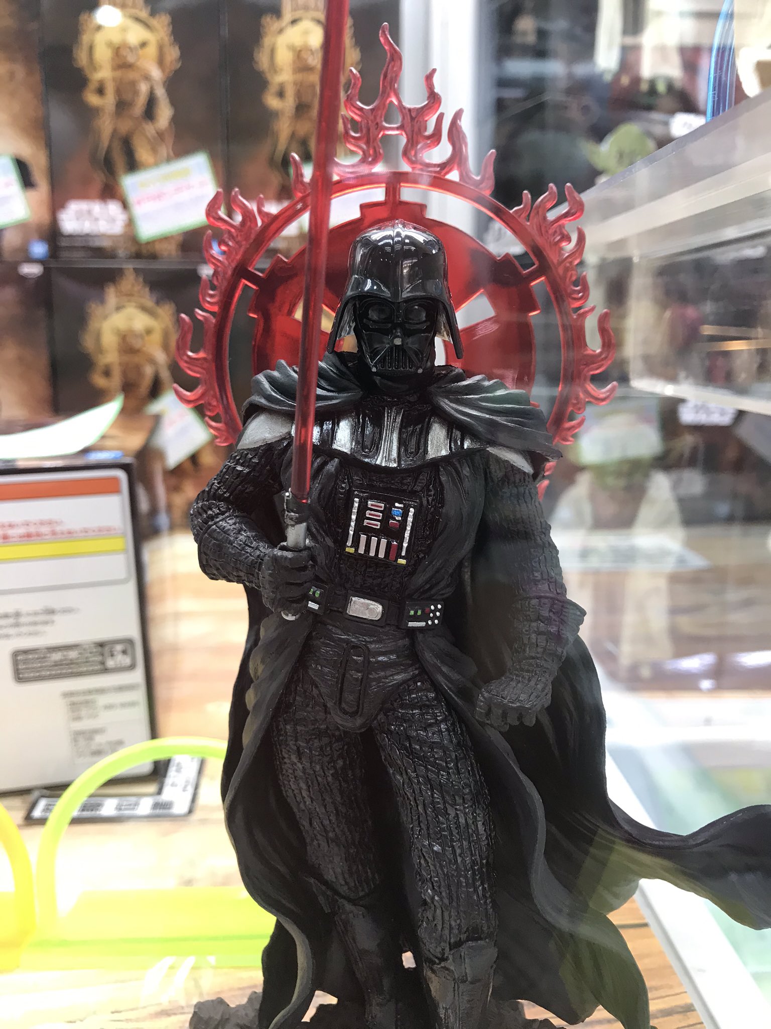 تويتر モナコ川越プライズ على تويتر スターウォーズ ダースベイダー カイロレン ヨーダ 暗黒彫像ダースベイダー入荷中ですよ 今回のスターウォーズ 面白すぎるんですよ T Co 1n3caq8vpz