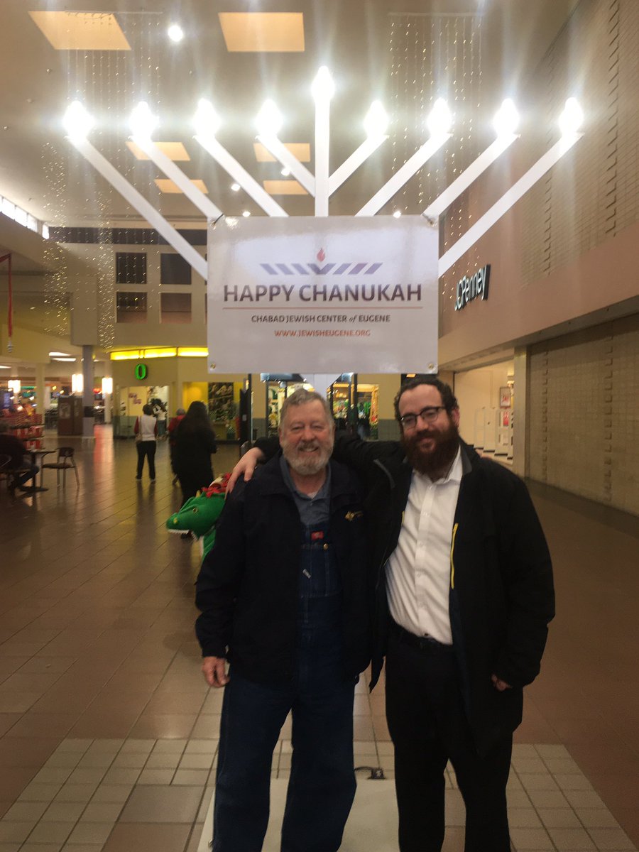 Check out Valley River Center! 
Looking forward to seeing you at tomorrow’s Chanukah celebration! Jewisheugene.org/Chanukah