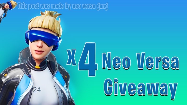 ImStilMooreCasH's tweet image. 4x neo versa giveaway 
Must follow @ImStilMooreCasH @negativescope @Bzappoz_  
Like &amp;amp; retweet tag 2 
End December 23 4pm pst