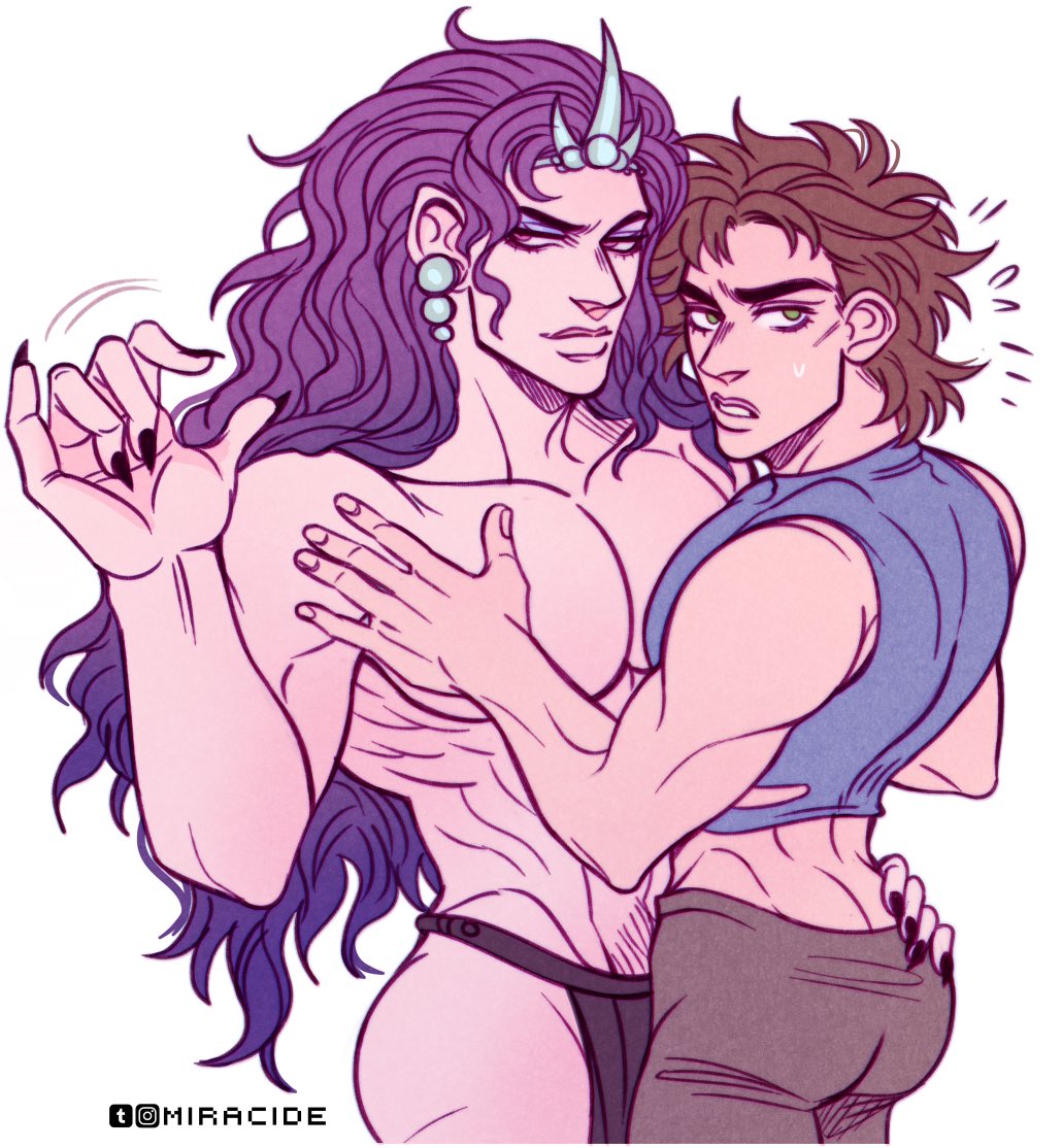 Джоджо Pillar men арт
