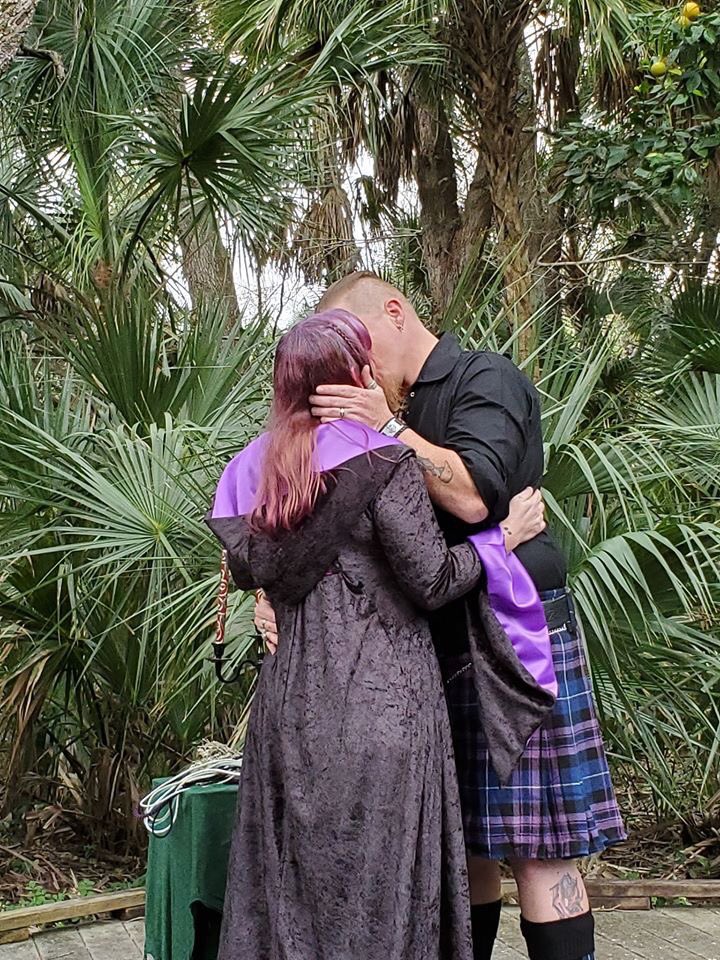 Today I married the love of my life. Winter solstice, beloved friends and family, and just an amazing day. ❤️