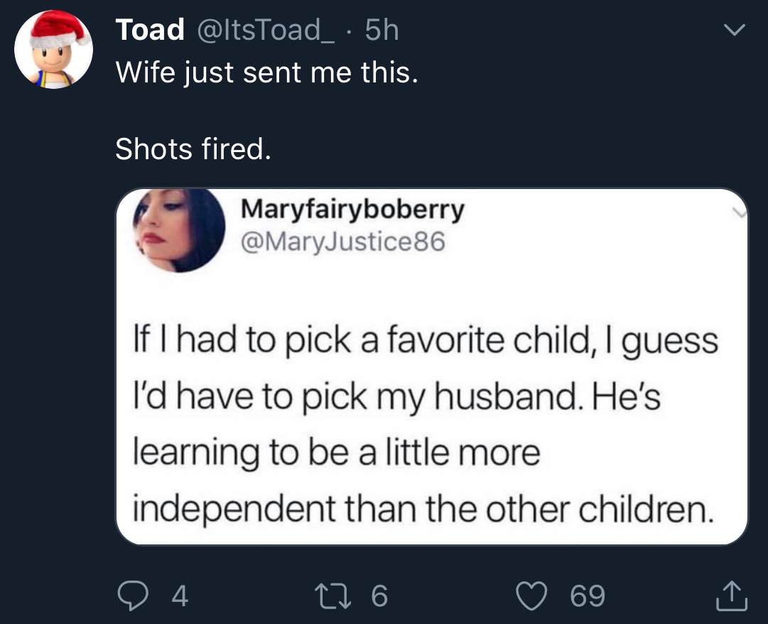 Not to brag but I don’t think any of us are surprised