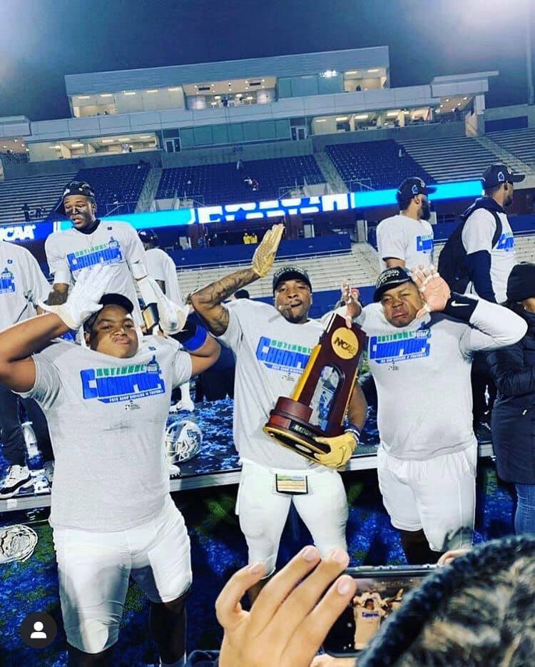 sportsguymarv's tweet photo. Univ of West Florida 2019 DII National Champions! #QWF #BEASTYBO #AE2 https://t.co/IFqCe9T80v