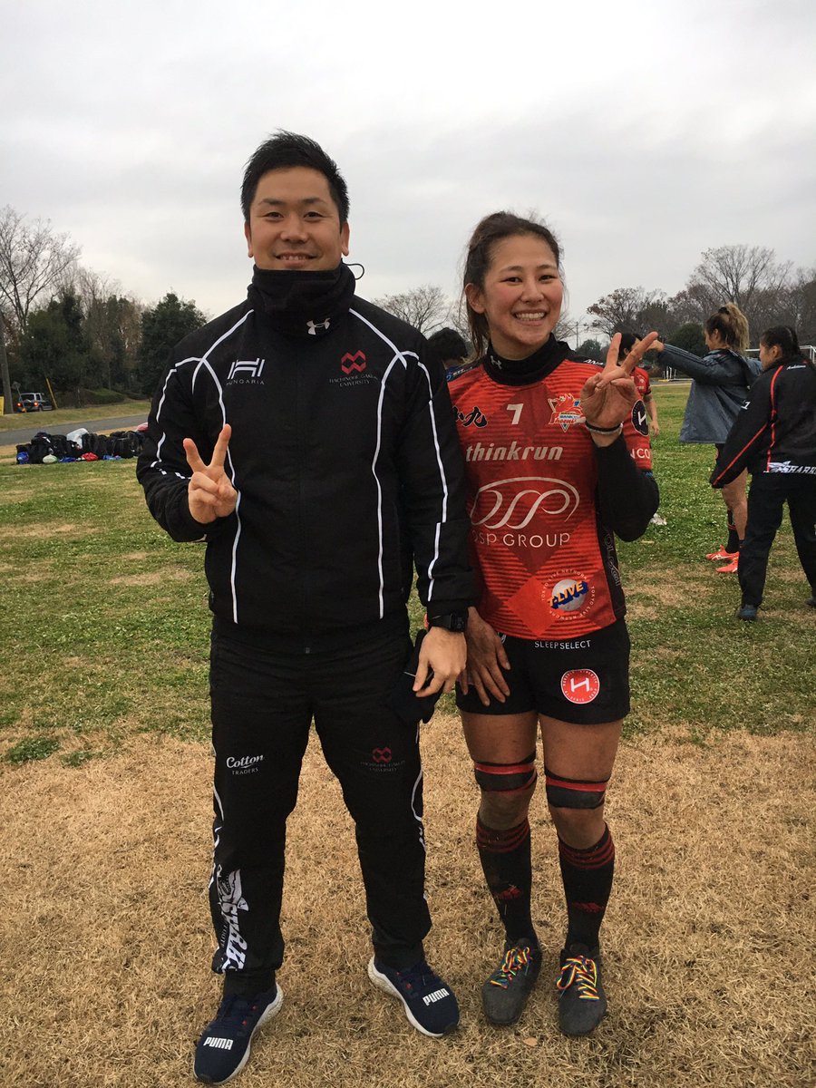 山下祐史 A Twitter 女子ラグビー部の遠征で熊谷に行きました 元パナソニックのメンバーにも会い また大学時代一緒にタグラグビーをした中学生が同じ合同チームを組んで戦うという出会いもありました 今シーズンは男女共に終了 来シーズンに向けて少し充電します