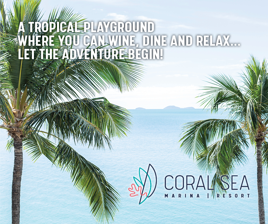A new era is coming for this Airlie Beach icon, join us under the palms in 2020 and explore our tropical playground!

Let the adventure begin....

#SeeAustralia #thisisqueensland #lovewhitsundays #AustTraveller #coralseamarinaresort #LetTheAdventureBegin #stayplayexplore