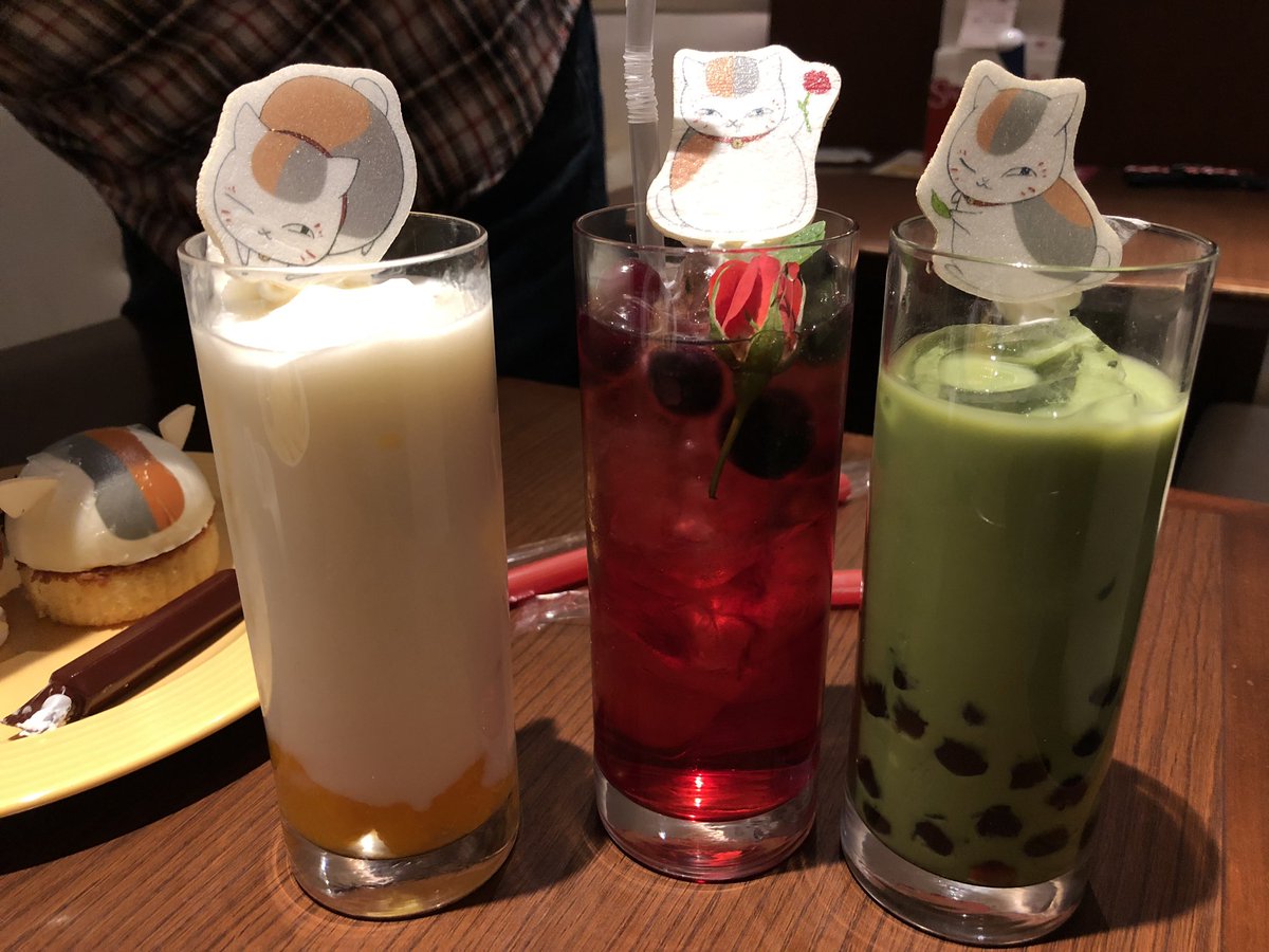 いつき 甘いもの食べすぎて頭痛いw 夏目友人帳コラボ いつき 甘いもの食べすぎて頭痛いw 夏目友人帳コラボ