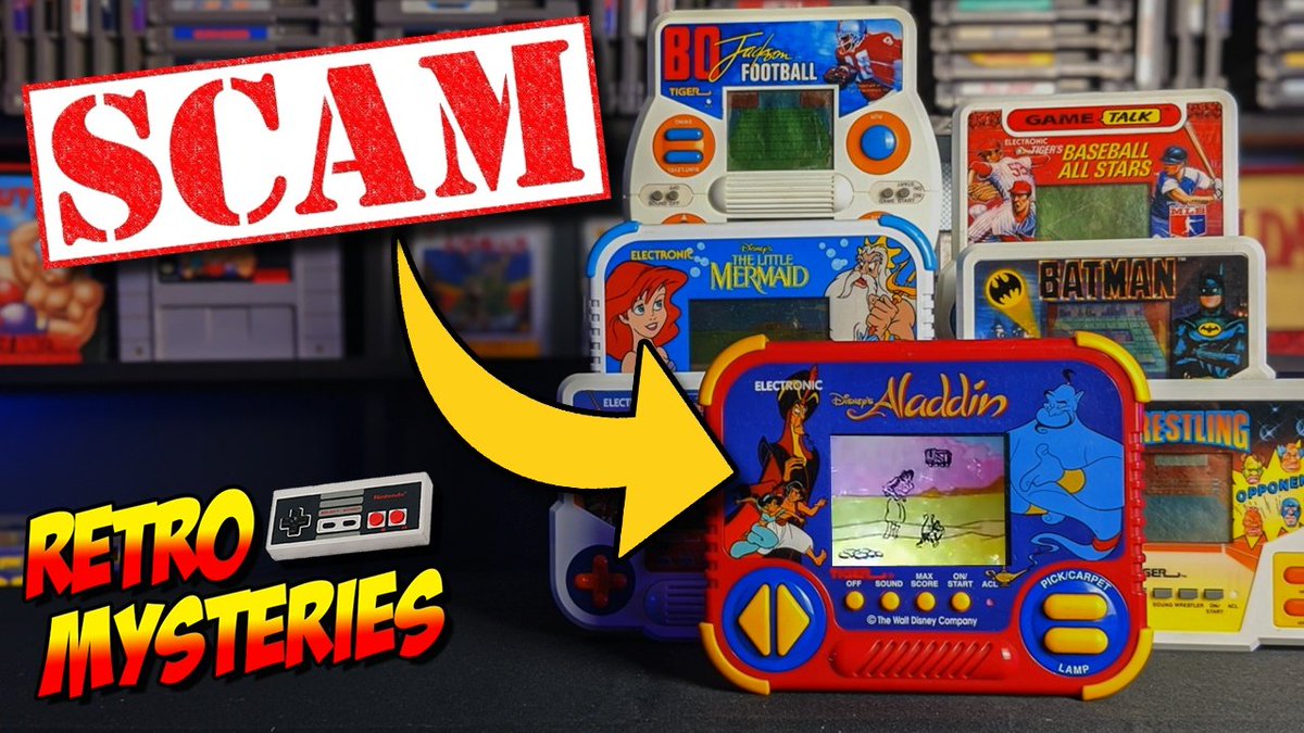GenGapGaming's tweet photo. How did Tiger Electronics dupe all of us into buying these glorified calclulators when we were kids? Our latest Retro Mysteries episode covers the genius and sleezy marketing tactics that tricked me too. https://t.co/FPTmcvRaS8 #tigerlcd #tigerelectronics #90sgaming #80sgaming https://t.co/DjSesLJGJp
