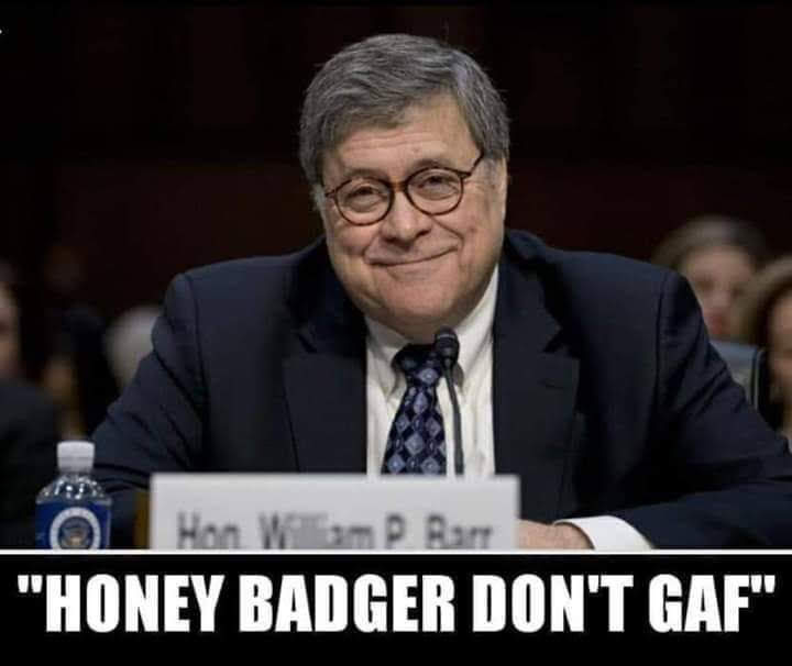 TheAmericanPa10's tweet photo. @PolishPatriotTM Honey Badger is ON IT.. 
#BarrIsComing https://t.co/uDp04XRRHB