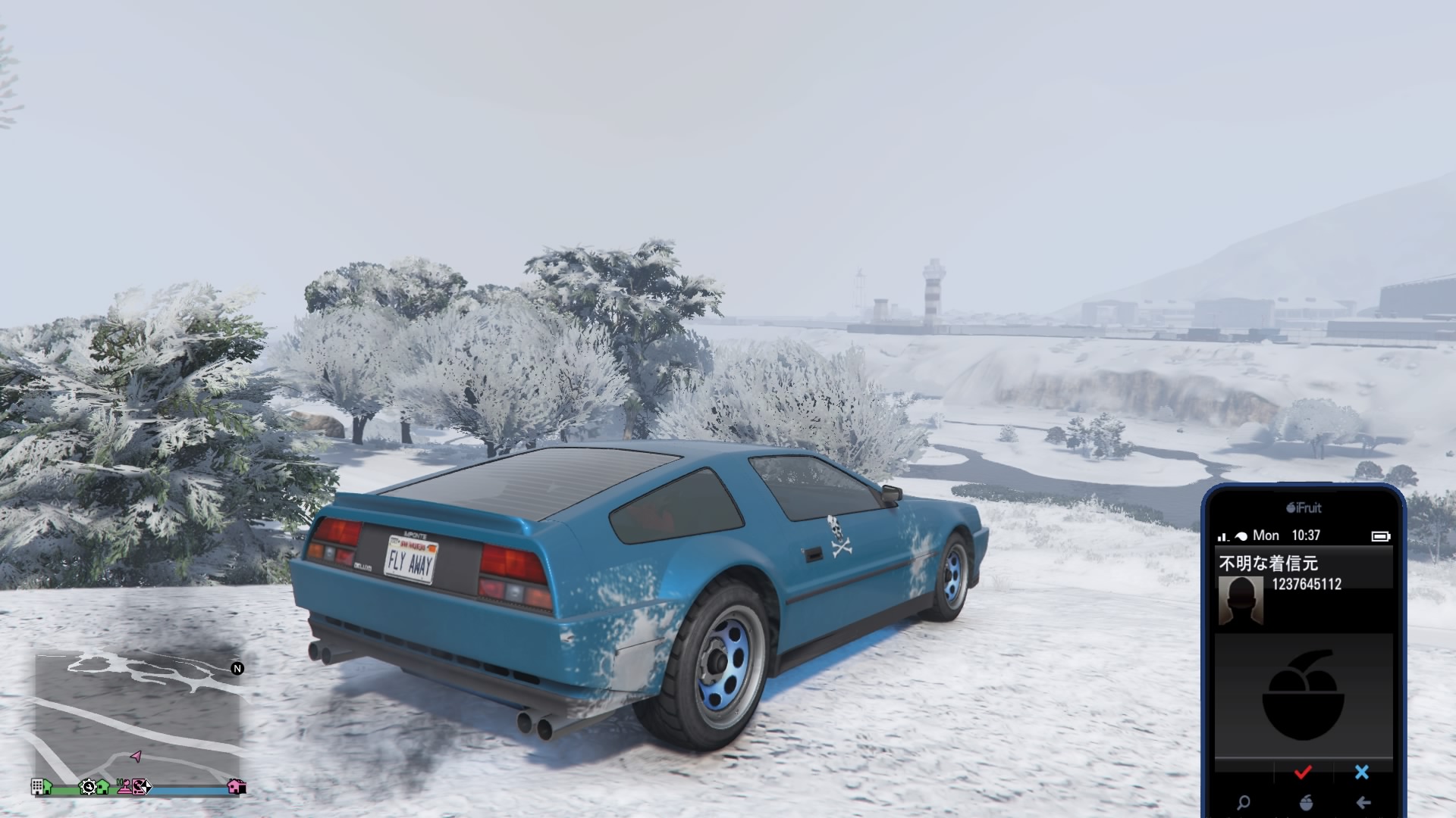 カルン マダムナザルが電話に出てくれましたが 何か怖いです というか 音楽が気味悪いです Gta5 Gtaonline Gtao Gtaオンライン