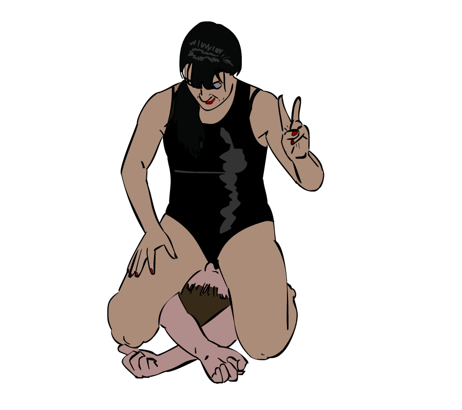 FemDomCartoon's tweet photo. Definitive facesit from fine British wrestler pippa lvinnn. https://t.co/Z7MgLgPRAz https://t.co/B3TnDsS8v1