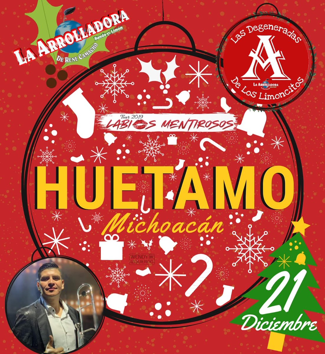 Less_Carreto11's tweet photo. 🎄La Navidad está muy cerca🤩hay que empezar a festejar YA🥳y mejor si es con el tour❗LABI💋S MENTIROSOS❗de La @Arrolladora 💚en🔴HUETAMO, MICHOACÁN🎉 🙅🏻‍♀️PROHIBIDO FALTAR💃🏻🥳
#PersiguiendoYCumpliendoNuestrosSueños 💃🏻
#SoyUnaLocaApasionadaAdictaDEGENERADA 👸🏻 @DEGENERADAS_MEX 👑 https://t.co/IEfliXvNMY