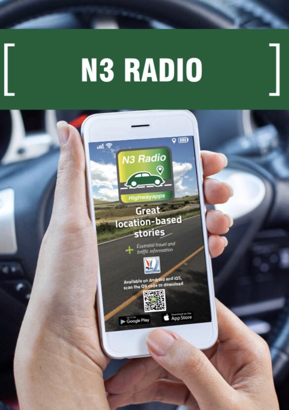 N3RadioApp's tweet photo. Break your journey, a rested and well fed body will get you to your destination safely, try #LekkerLocal experiences with #N3Radio. Read more with @N3Route #Mobility https://t.co/7DvqqrSW3H @_ArriveAlive https://t.co/B036toDLHc