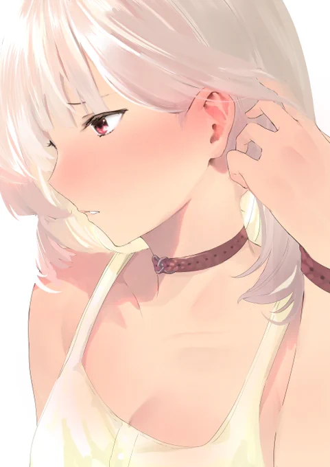 お願いしたら耳を見せてくれる女の子 