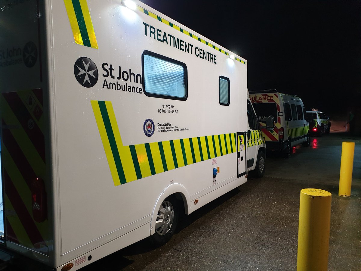 Thank you to my amazing team at the Scunthorpe Safe Haven over the past couple of nights. All vehicles returned and cleaned, now for bed!