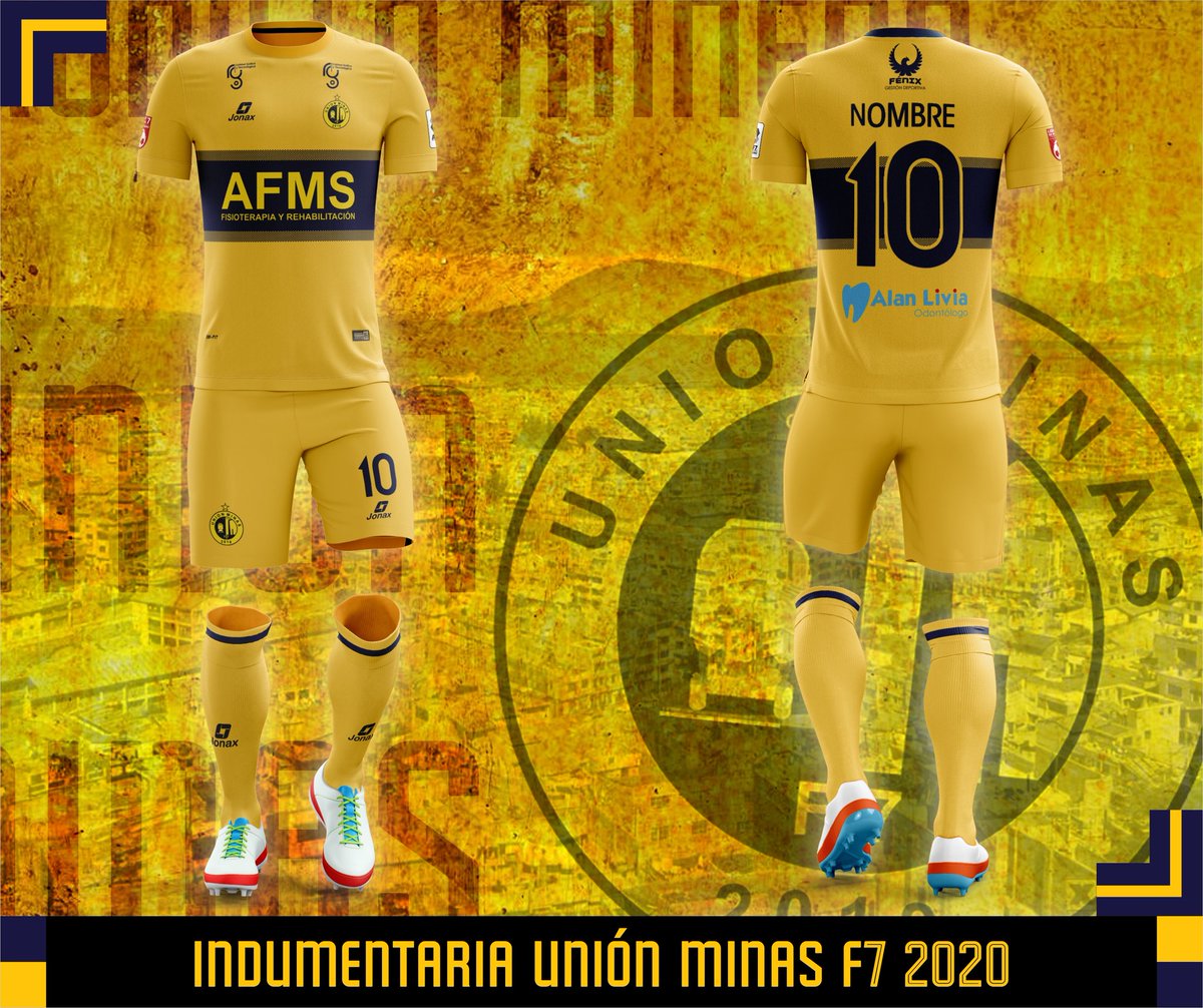 unionminas_f7's tweet photo. Cree y vence, presentamos nuestra nueva equipación para la #Temporada2020 ⚽

Una verdadera obra artística de @gregorykervincs 🖌️

#Intensidad #FuerzaMinas 💛 https://t.co/NmEnWz4r7v