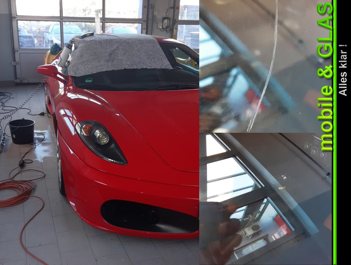 #Glaskratzerentfernung, an der Seitenscheibe des F 430.
Ich wünsche allen besinnliche Feiertage.