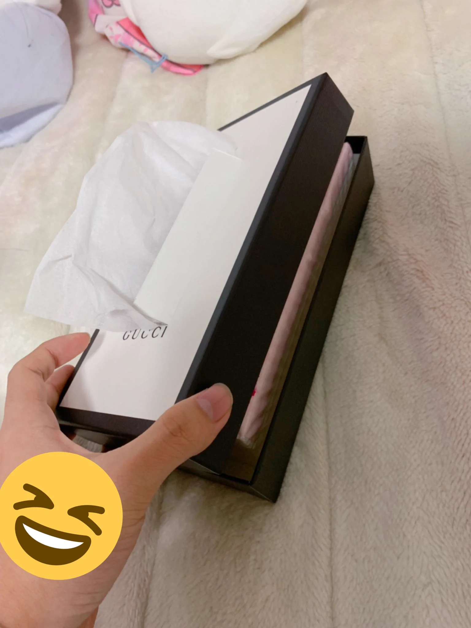 GUCCIの財布が入っていた箱の再利用の仕方が面白いｗｗｗ