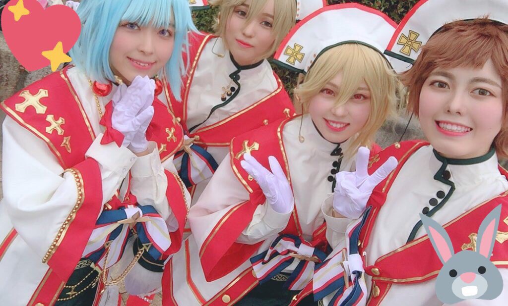 お速報！今日は冬コスにキャロルのラビッツで参加してきました🥺撮っていただいた方ありがとうございます〜〜！！