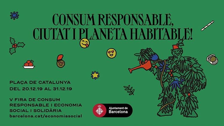 EthicalTime's tweet photo. Avui #EthicalTime a la Fira de Consum Responsable a Plaça Catalunya amb altres iniciatives de l’ #EconomiaSocial. Aquest Nadal, si compres compra ètic! Animeu-vos a venir!! https://t.co/GxLGYFqW2v