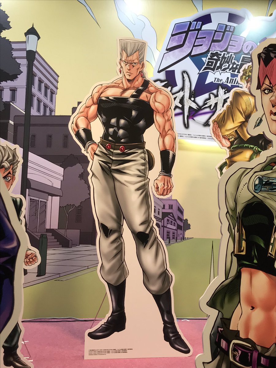 かのんちゃん 就職しました ジャンフェスのポルポルくんのパネルが最高にかっこよかったって話したっけ ᵒ Wᵒ ジャンフェス ジョジョの奇妙な冒険 J P ポルナレフ ポルナレフ ラストサバイバー