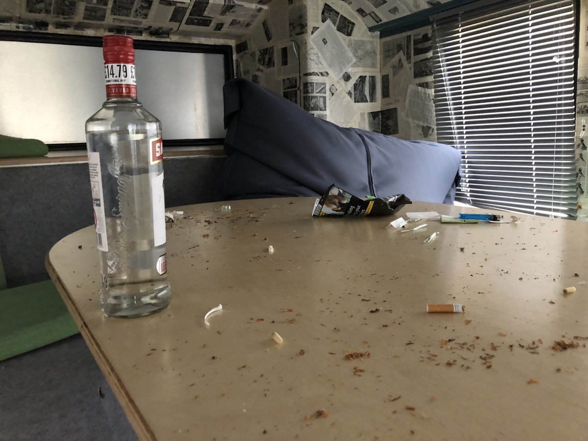 slunglowalan's tweet photo. Christmas break disrupted by the group that smashed all the windows on our bus last night, had a party, ripped the heating unit on the wall and then left.
So that’s the rest of today planned.
I hope it brought them some happiness. https://t.co/zOyTc6yhbV