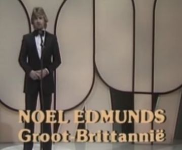 Happy Birthday Noel Edmonds.  Whose career highlight was obviously introducing Prima Donna in 1980.    