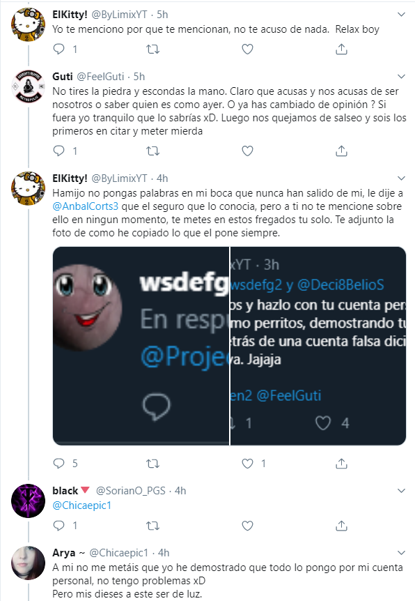 wsdefg2's tweet photo. Te usé a modo de prueba @FeelGuti para ver si se ponían con la caza de brujas y efectivamente, lo han hecho.  Siento que te molestaran.  Tenéis un GIF en este hilo demostrando que esto era una trampa desde el primer momento. https://t.co/NWmuvBG0yR