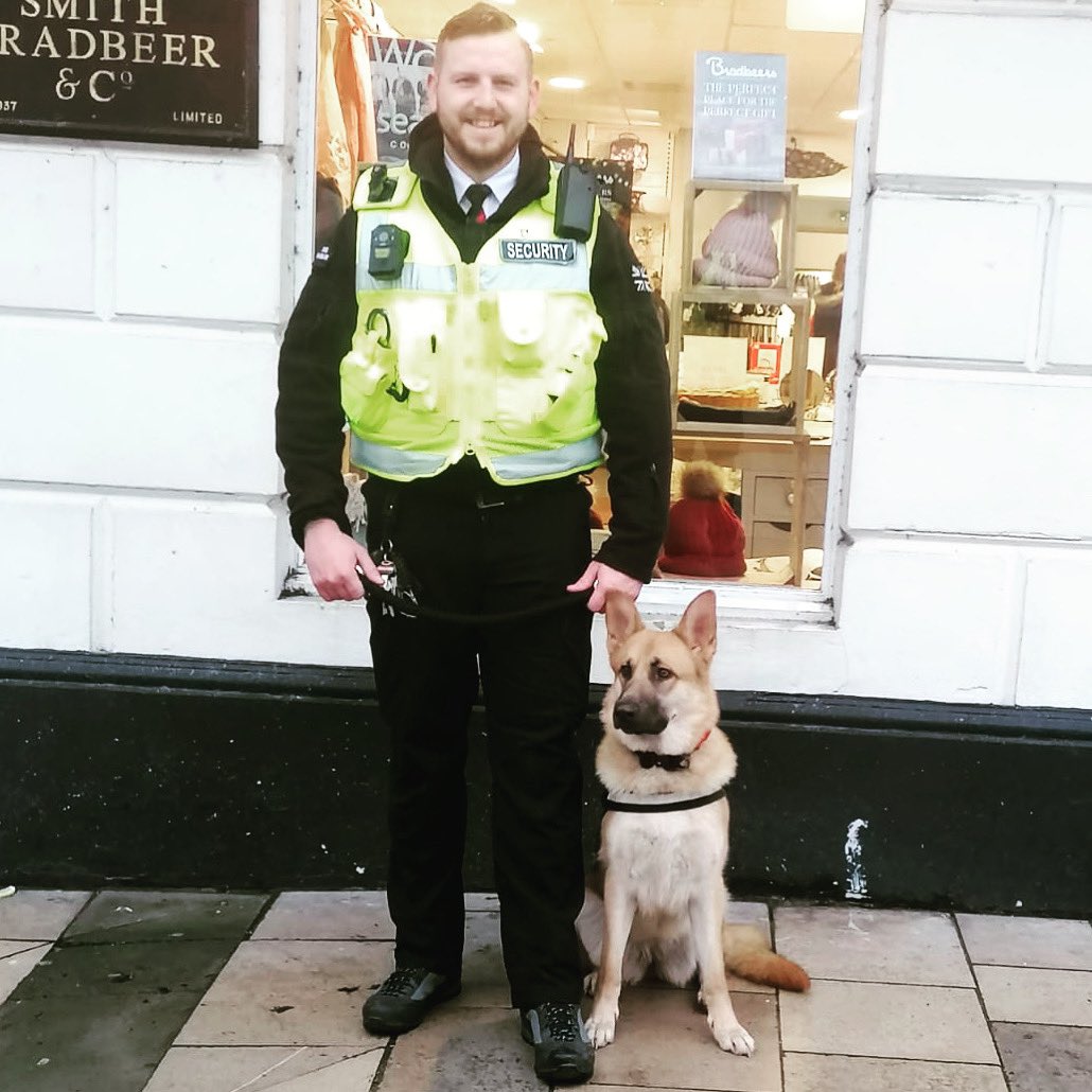 ‘Protection Pup‘ Willow 🐶 has been out in Romsey assisting the Street Patrols in keeping the Town safe from Crime and Anti-Social Behaviour.👮‍♂️🚷
If you’re reading this post and intent on committing crime..think you can outrun her..?GOOD LUCK! 😉🐕💥@destinationroms @romseyadver