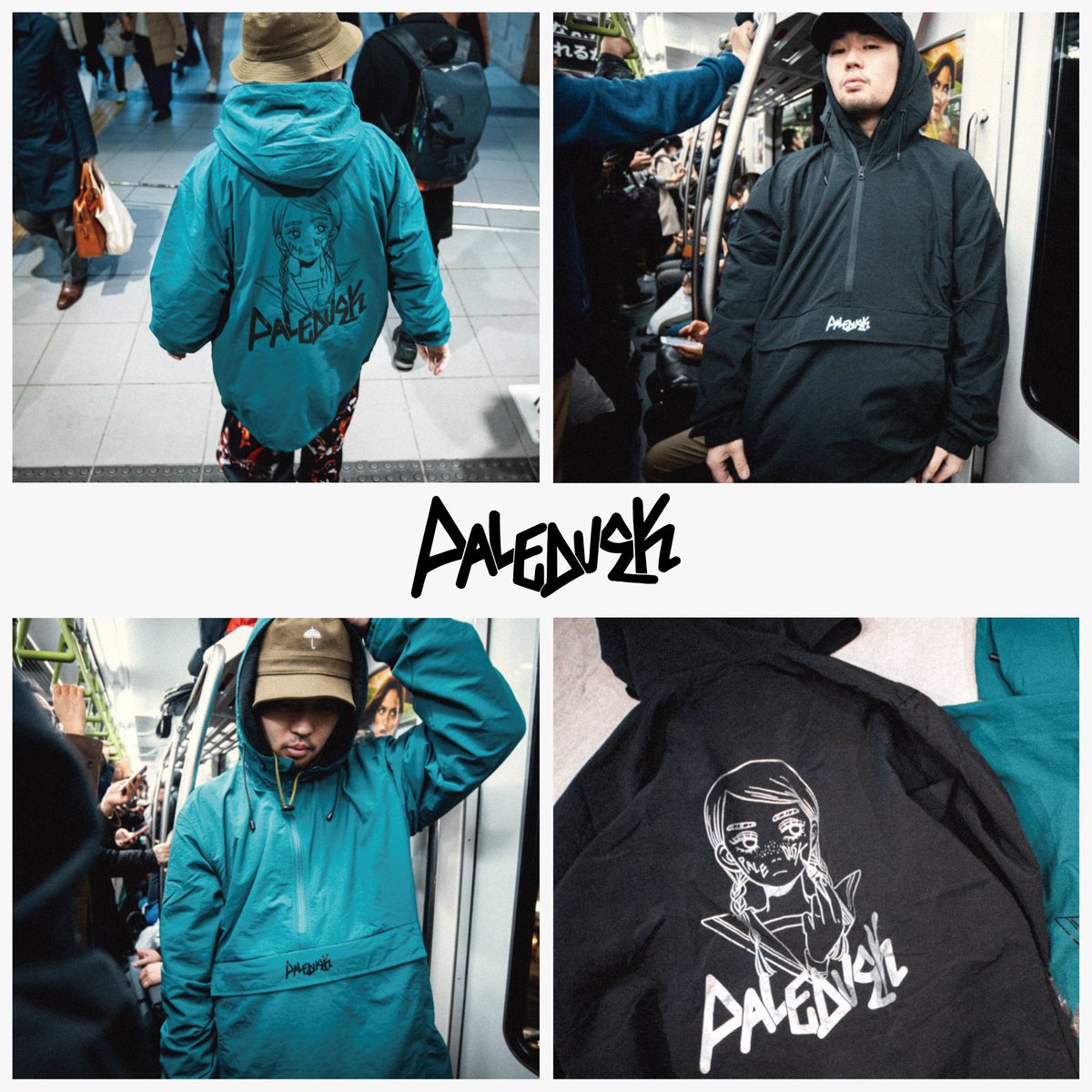 Paledusk×KEBOZ コラボパーカー Lサイズ 【公式通販】