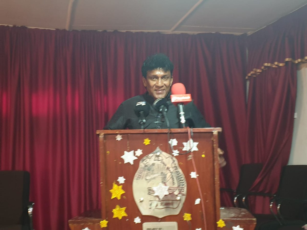 History has taught us very clearly that 'unifying & stabilising umbrella for our country is neither #Sinhala #Buddhism nor #Tamil #Hinduism or #Muslim #Islamism or #Christianism but #Srilankanism' spoke at Kotahena shortwhile ago.  #lka
