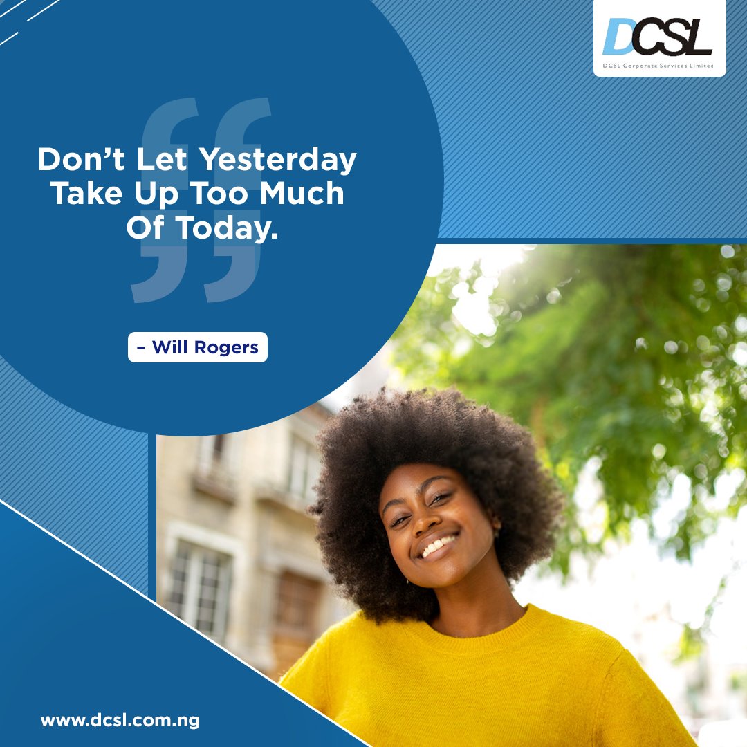 DCSLNigeria's tweet photo. With a new day comes new possibilities. Staying stuck in the past can prevent you from enjoying the present.
Have a great Sunday.
.
.
#OpenToPossibilities #NewEnergy #NewDay #Newness
#CorporateGovernance #Professionals #Learn #Corporate #Legal
#Lawfirms #Criteria #Company #DCSL https://t.co/eSqIIvQsio