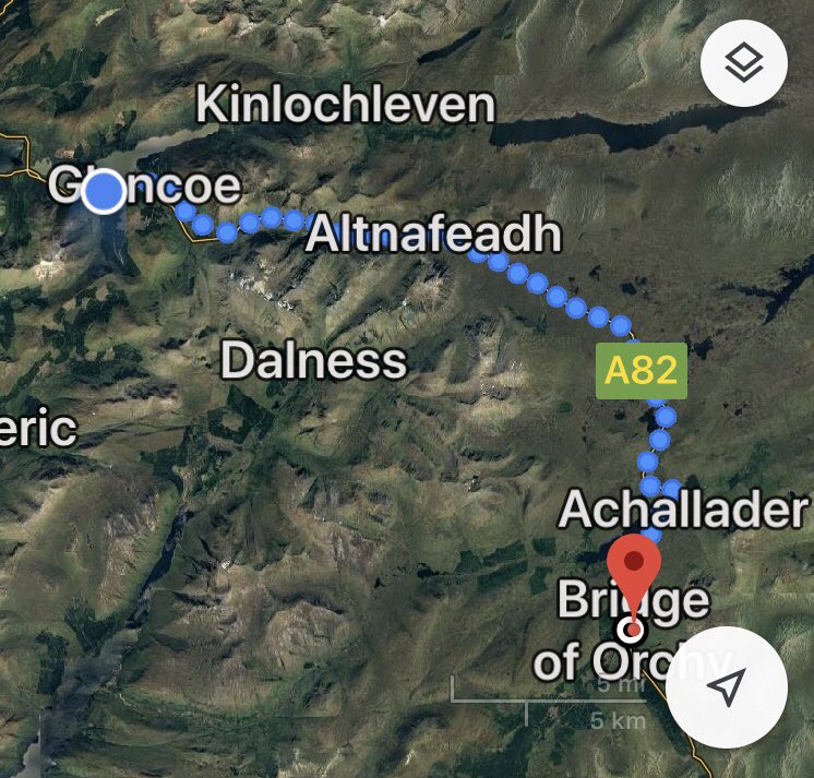 speedomick's tweet image. #Glencoe to #BridgeofOfOrchy today 25 miles . I don’t know who I thought I was when I was planning this 
adventure/challenge , #Thebionicman maybe 🤷‍♂️. Anyway here we go Day 13 😬. Keep tweeting those Celebs.  3 more sleeps 🎄