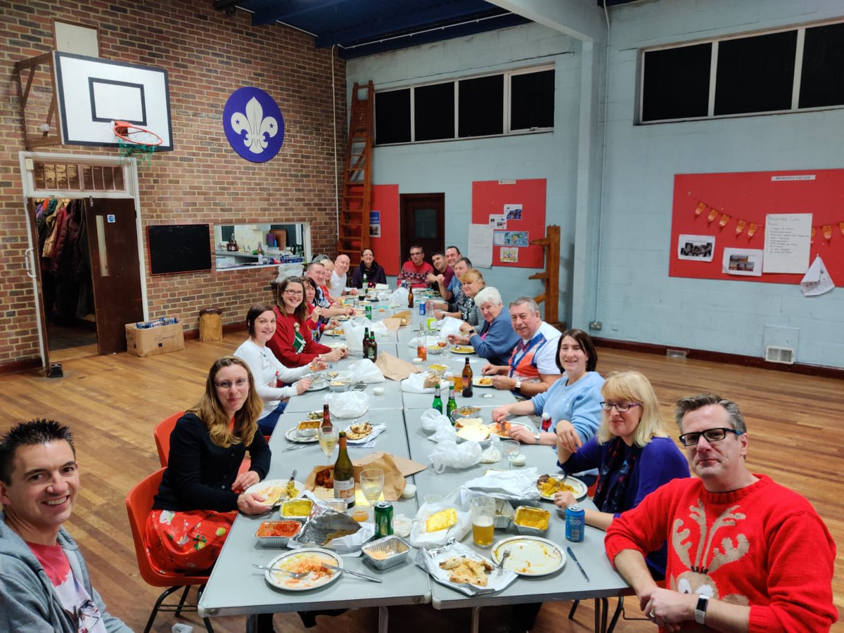Hill1st's tweet photo. 1st BH leaders christmas curry night - what could go wrong?! Nothing as it happened...quite a pleasant evening transpired! https://t.co/jjyRu449tw