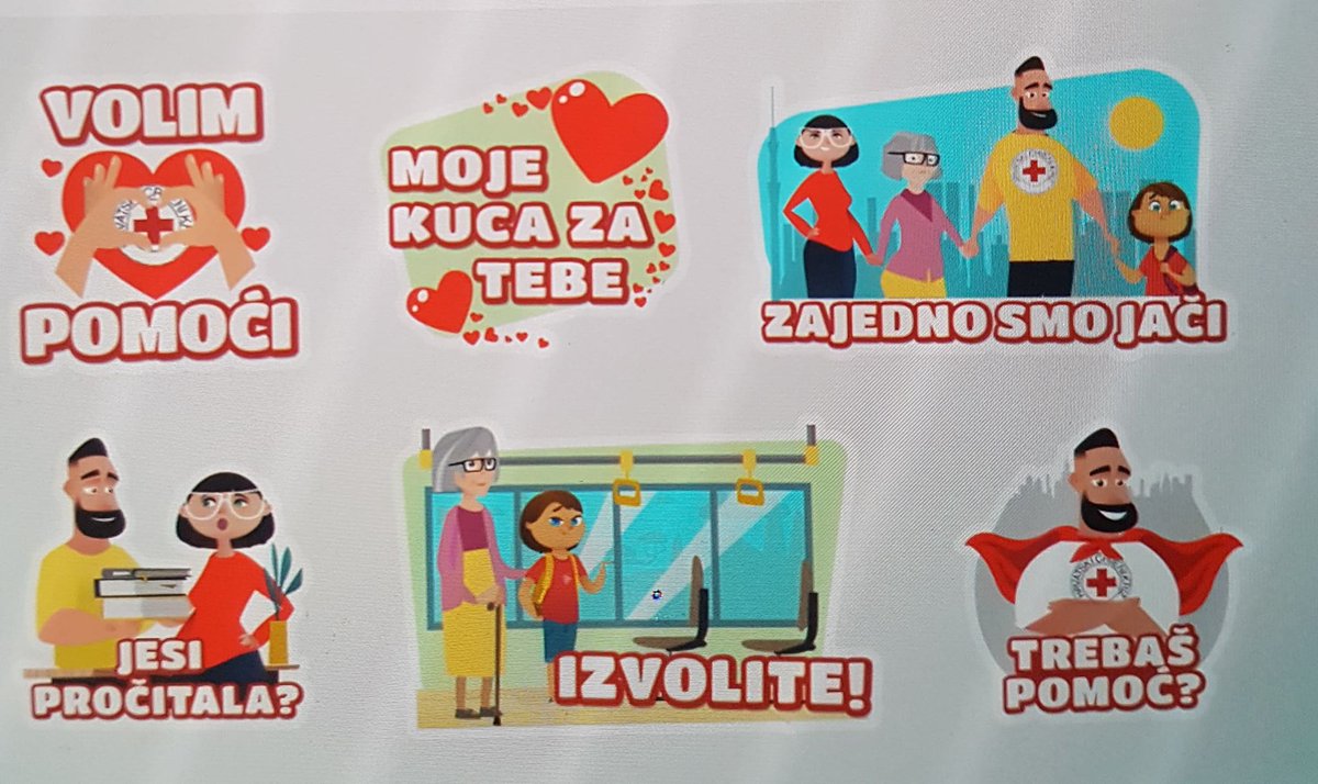 crvenikriz_hr's tweet photo. Lijepo je dobiti podršku, ali lijepo ju je i pružiti.🙂Mi je danas pruzamo udruzi Mali zmaj koja pomaže siromašnoj i nezbrinutoj djeci: https://t.co/kS1LqSZpYY A vas podsjećamo da naše naljepnice preuzmete ovdje: https://t.co/hdjr4jorxX
#CiniDobro #RedCross #DobraDjela #HCK https://t.co/KYrU2W8oAo
