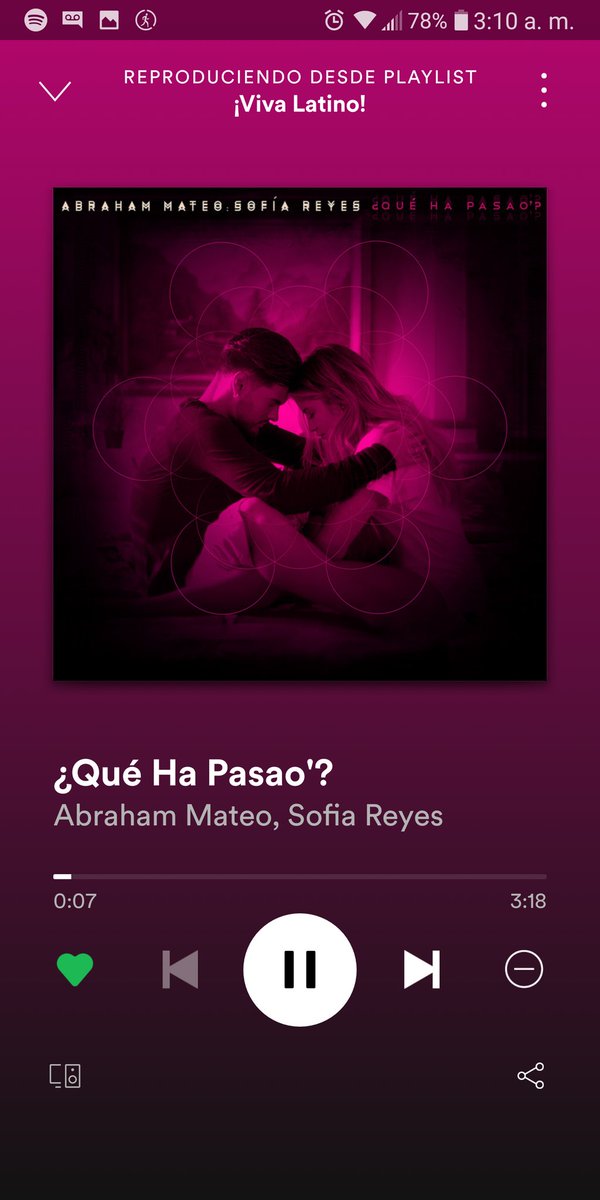 mari_sanchez82's tweet photo. @AbrahamMateo @Spotify Respondiendo a @AbrahamMateo. Y a @spotify https://t.co/FNKQEFFOkI