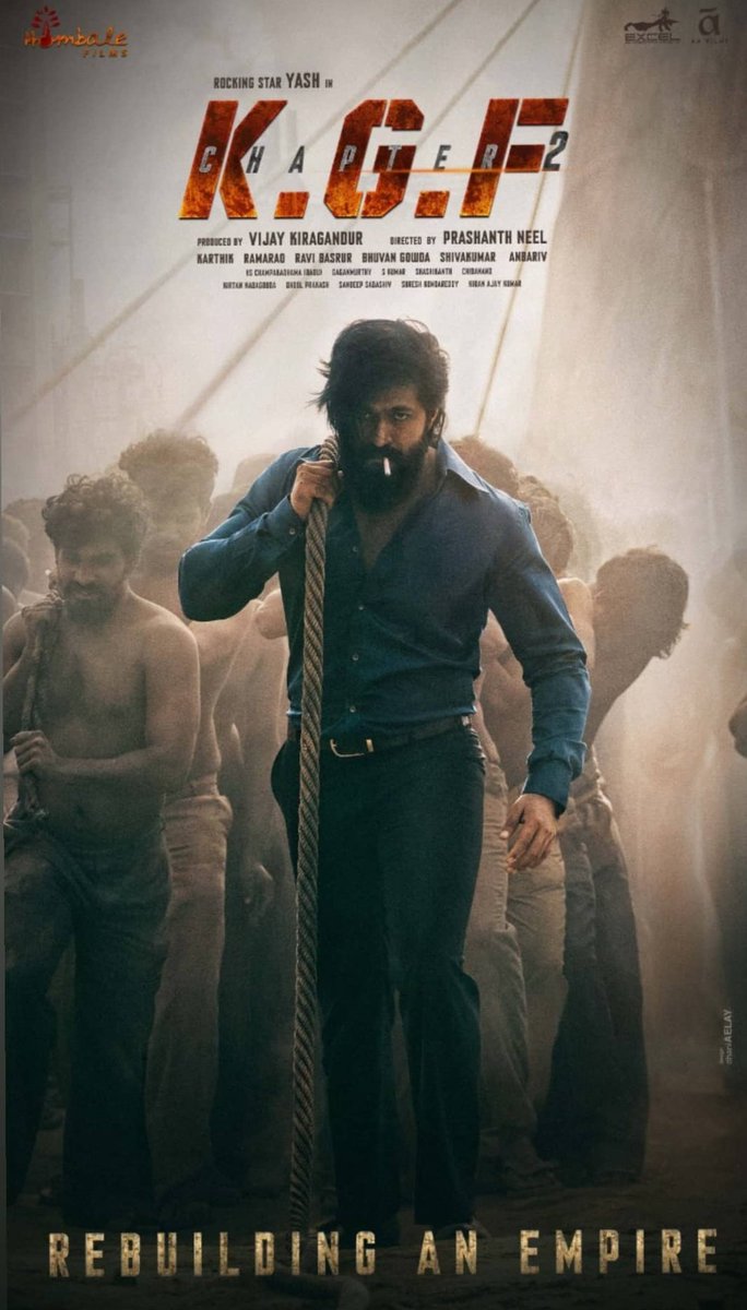 gandhiNTR9999's tweet photo. #KGFChapter2 Will 1000 Times More Goosebumps Then #KGFChapter1
#KGFChapter2FirstLook
#KGFChapter2FL
#KGF2 #KGF
#1YearForMonsterHitKGF
@TheNameIsYash 🔥🔥 🔥 https://t.co/Lj0jAmMIC5