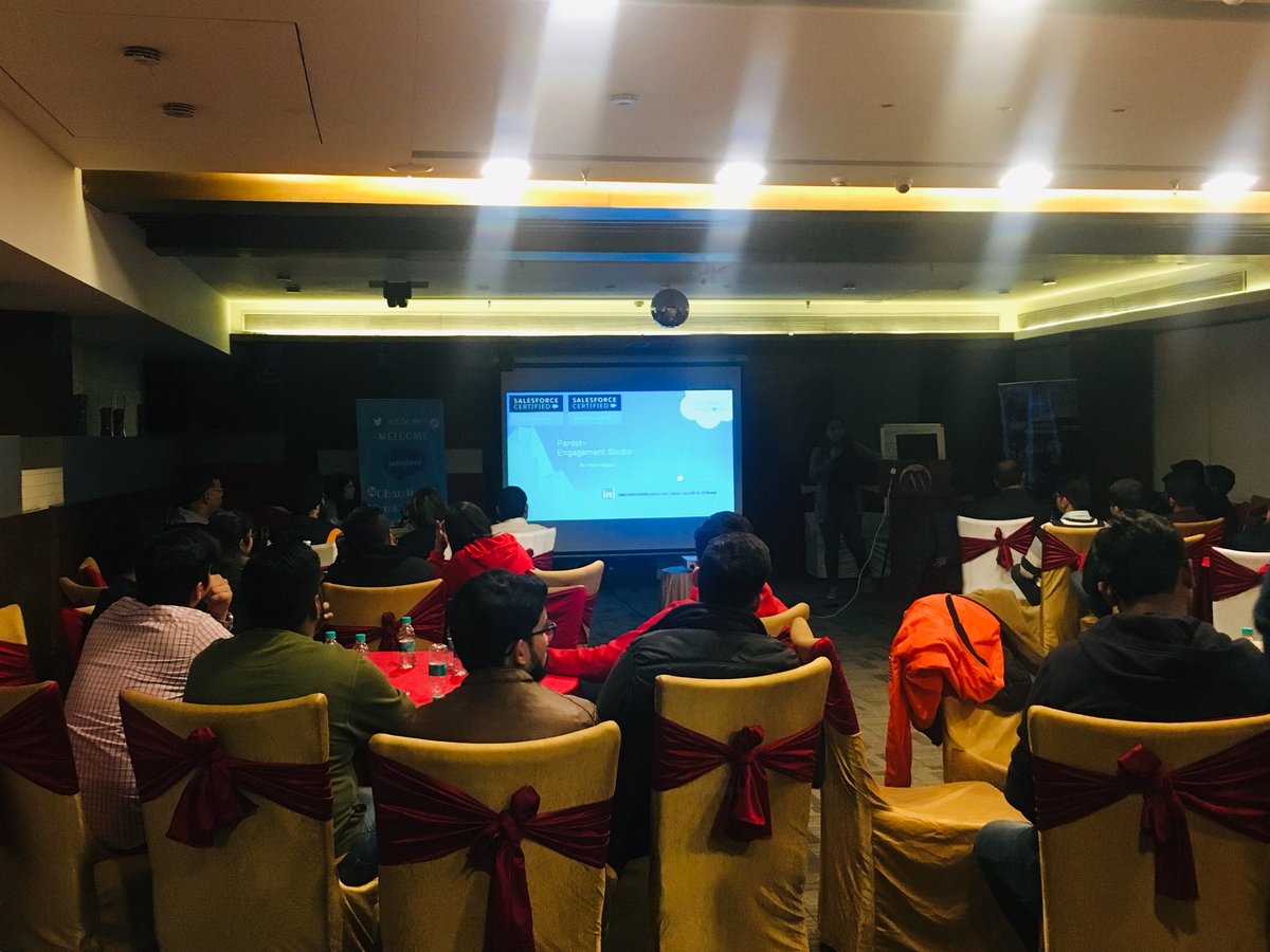 <a href="/NoorNagpal94/">Noor Nagpal</a> presenting the session on <a href="/Pardot/">Pardot</a> at <a href="/chdsfdg/">Chandigarh IN, Developers Group</a> <a href="/SF_CHD_UG/">Chandigarh, IN Administrators Group</a>