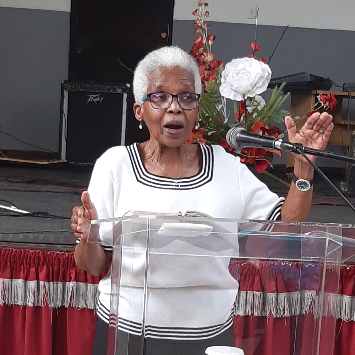FaithwaysBC's tweet photo. Mrs Nomsa Jiyane takes thebpodium at Faithways Bible Church.
Her subject is (What is His Name?) https://t.co/XbPuJ9Efdf