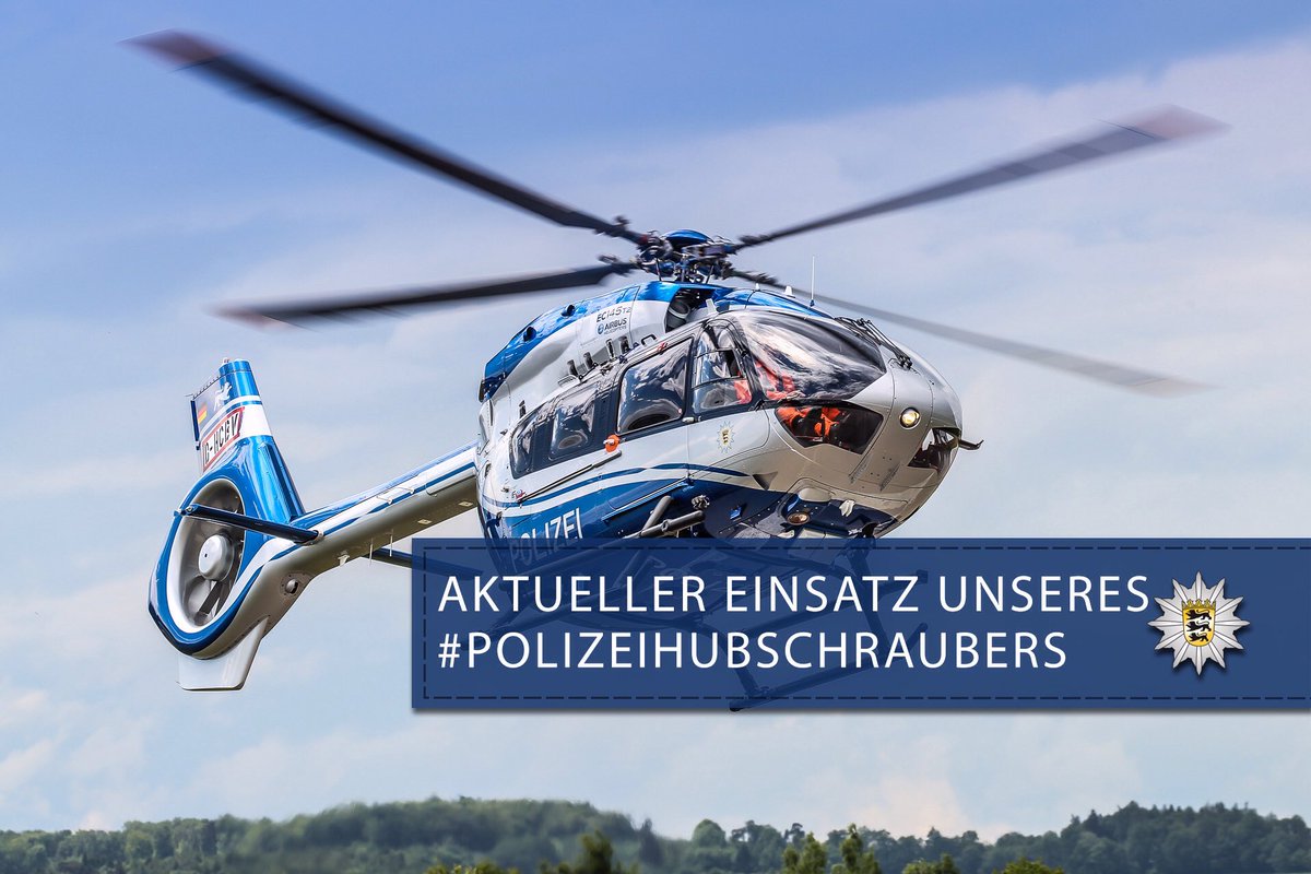 Aufgrund mehrerer Anfragen der Hinweis: Unser #Hubschrauber hat gestern Abend in #Karlsruhe-#Knielingen eine 85-jährige vermisste Frau gesucht. Letztlich konnten unsere Kollegen die Frau wohlbehalten auffinden.