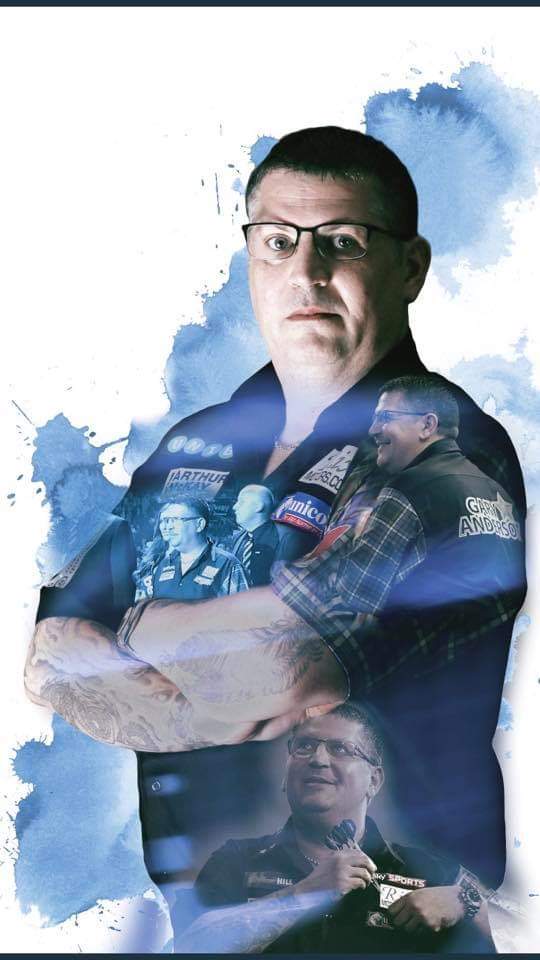 Happy birthday GARY ANDERSON,BEST OF LUCK MONDAY NIGHT, 