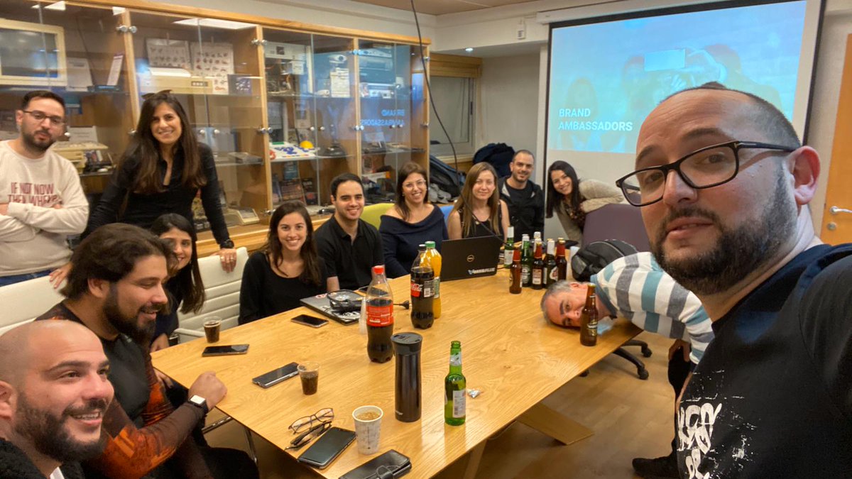 CodeValue's tweet image. Last Thursday, "Brand Ambassadors" workshop at our Northern offices followed by a professional photo shoot by 
Eli Hadida (elihadida.com). what a joy!