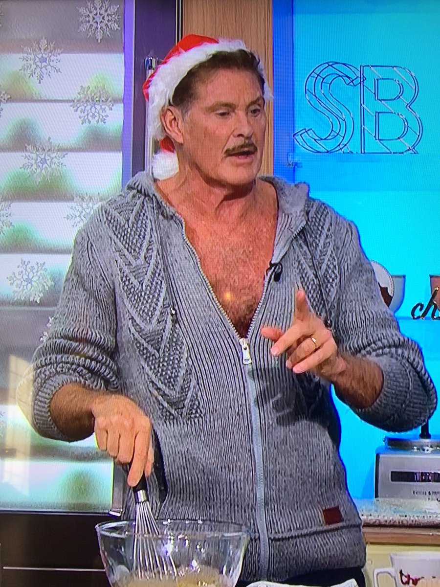 I don’t need any presents now. This has just made my Christmas! What is he wearing?? Ho Ho Ho
Thank you <a href="/SundayBrunchC4/">Sunday Brunch</a> 
A