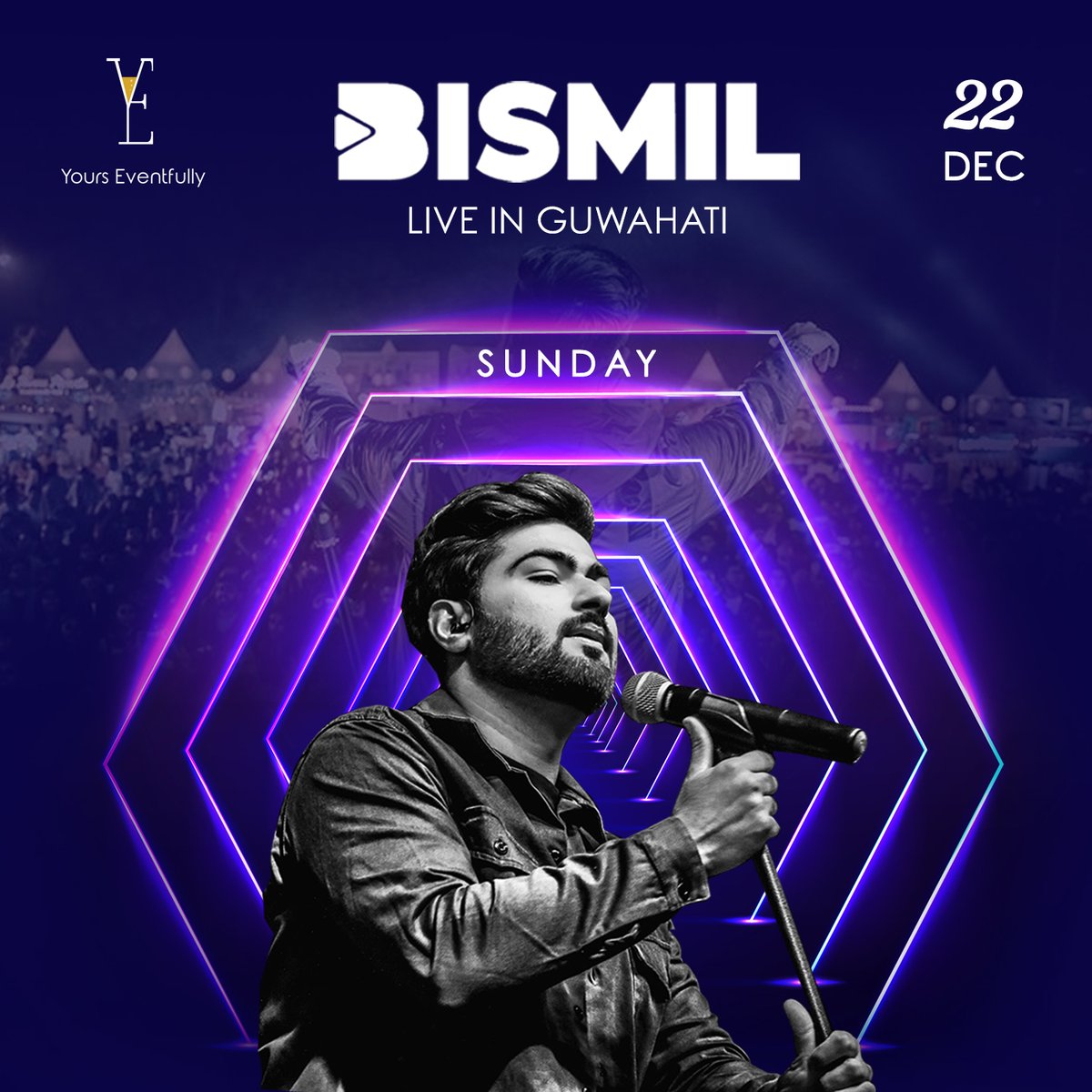 YoursEventfully's tweet photo. Sunday Nights are meant to jump to the tunes of our Exclusive Artists!

• Bismil live in #Guwahati
• Prahaar-The Band live in #Meerut
• Made In India-MII live in #Agra

#YoursEventfully #YE #Bismil #Prahaar #MadeinIndia #MII #Agra #Guwahati #Meerut #PrivateGig https://t.co/iWsw3ZgQoy
