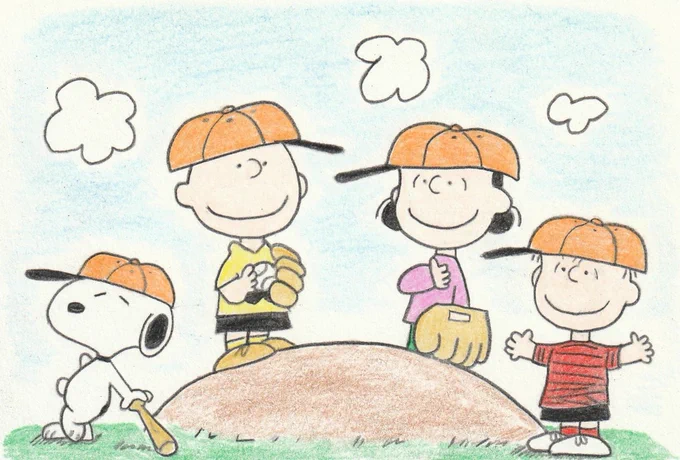 #イラスト #スヌーピー #ピーナッツ #illustration #Snoopy #PEANUTS 