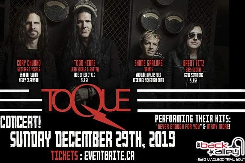 acestruth's tweet photo. WE HAVE A HUGE SHOW ANNOUNCEMENT!!! 
Next Sunday, December 29th, ACES will be kicking off the party for none other than CANADIAN and GLOBAL SUPERGROUP... Toque!!!
So come join us Sunday, December 29th at Calgary's historic home of ROCK 'n' ROLL... The Back Alley Nightclub.
#ACES https://t.co/tKTSKTMDYO