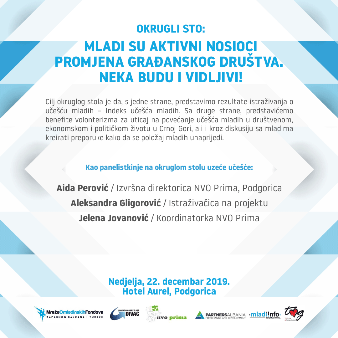 nvo_prima's tweet photo. ➡️ Ovaj događaj dio je regionalnog projekta „Omladinski fondovi za Zapadni Balkan i Tursku“(Youth Bank Hub for Western Balkan and Turkey), podržanog od strane Evropske unije i Ministarstva javne uprave Crne Gore.Projekat vodi @FondacijaDivac 
#ybh4wbt #mladicg
@EuropeanYouthEU https://t.co/MpE46zZw2Q