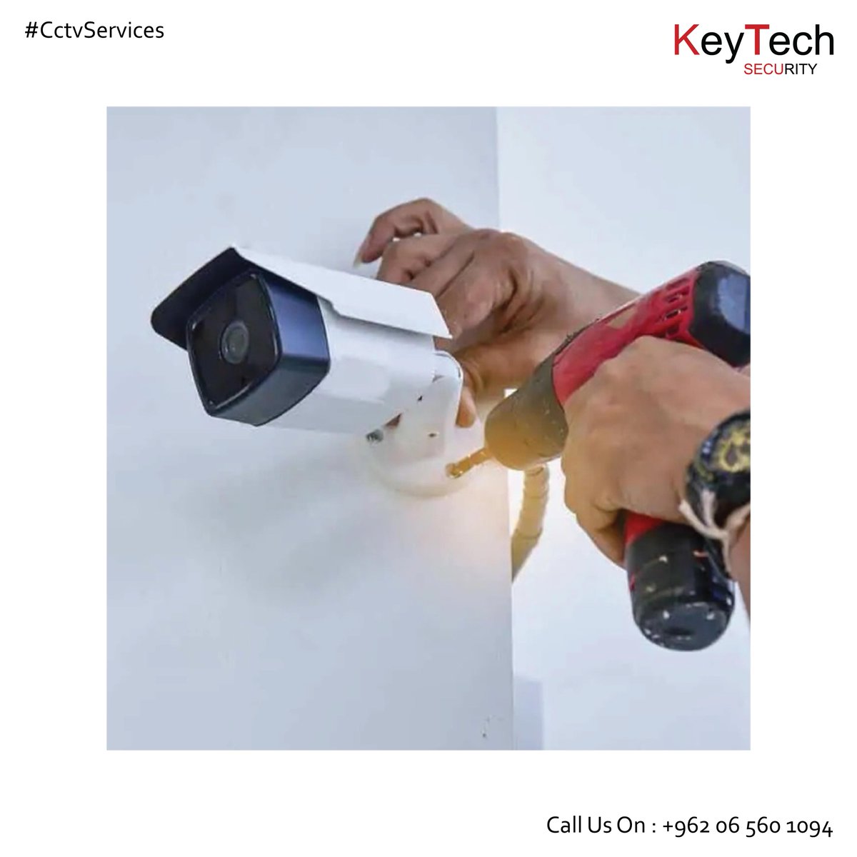 Keytechsecurity's tweet photo. We make sure that our clients don't have to worry about the after installation services, not even the maintenance of CCTV systems.
#SecurityCompanyJordan #SecurityServicesJordan #CCTVJordan
#KeyTechSecurity https://t.co/wR2DNyullr