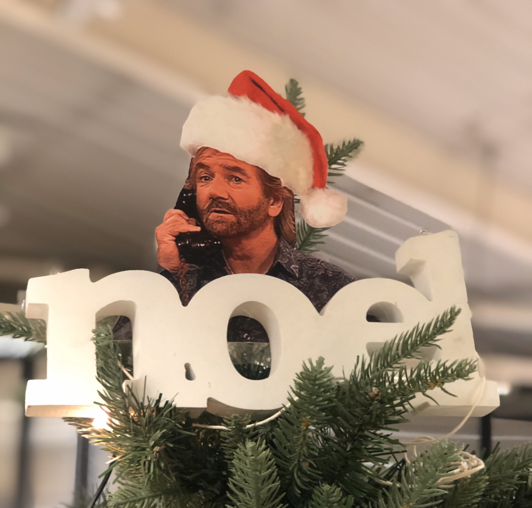 Happy 71st Birthday to Noel Edmonds ... always the star on our office Christmas tree! 