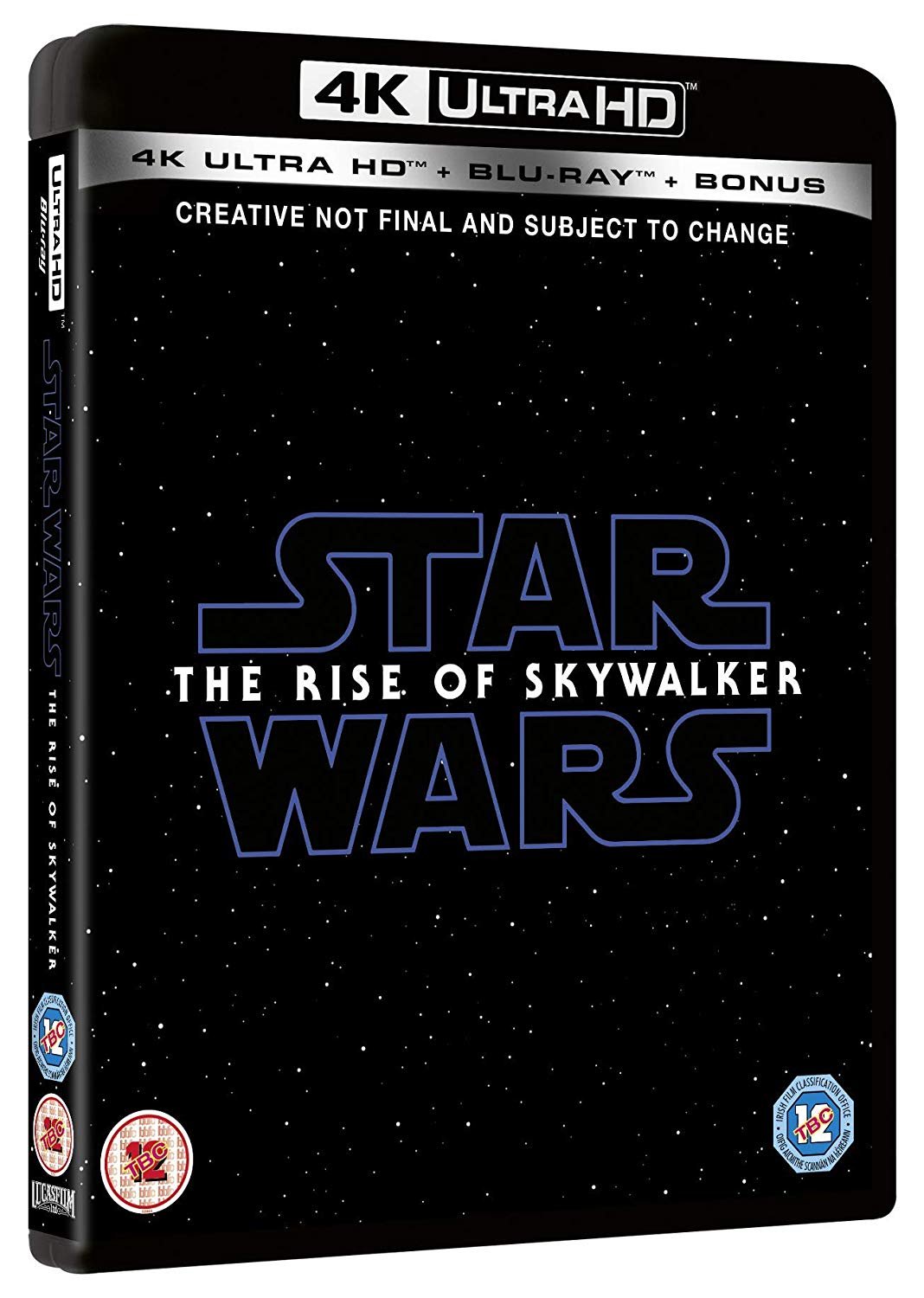 Rise of skywalker 4k blu 2025 ray
