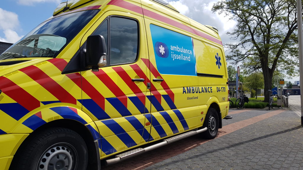 Melding aanrijding Emmaplein Deventer